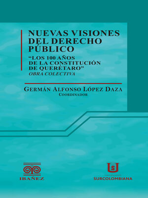 cover image of Nuevas visiones del derecho público